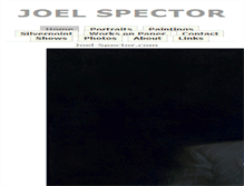 Tablet Screenshot of joelspector.com